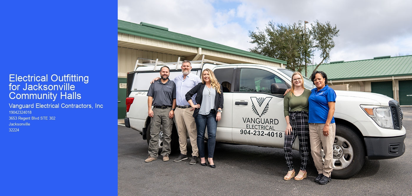Electrical Outfitting for Jacksonville Community Halls